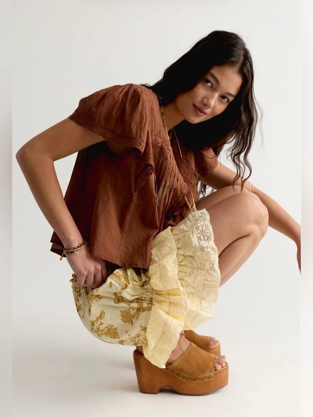 Free People Darling Days Bloomers - Yellow